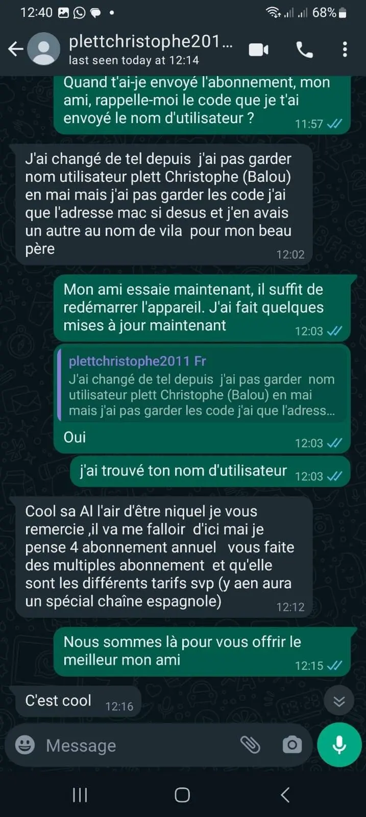 Avis client 2