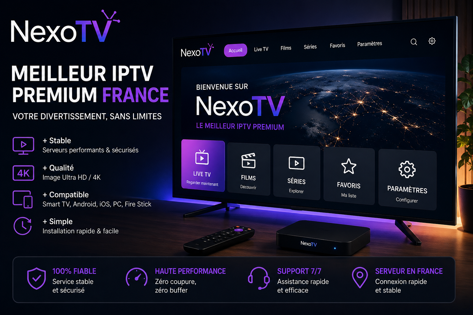 Meilleur IPTV Premium France 2026 : comment choisir ?