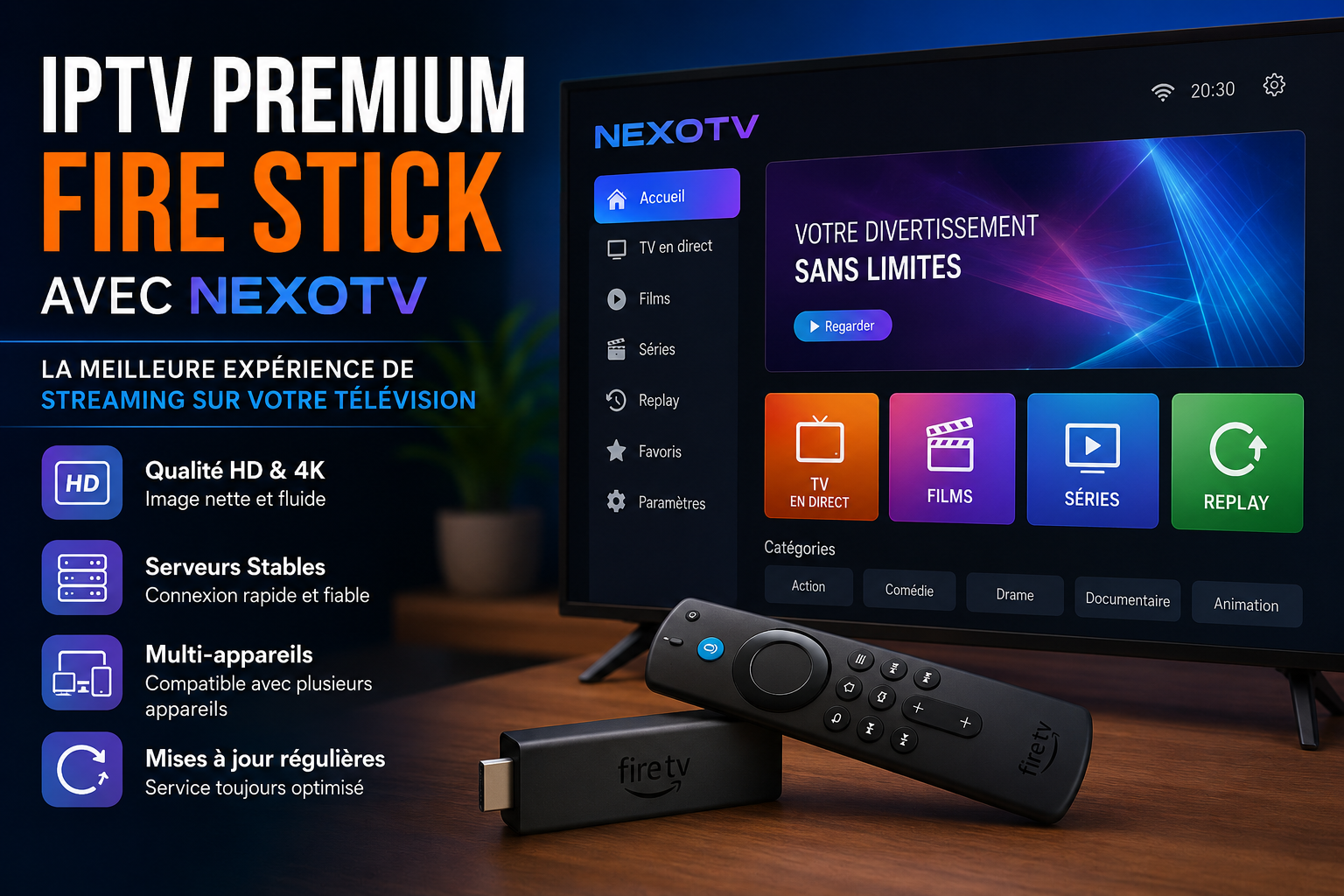 IPTV premium Fire Stick