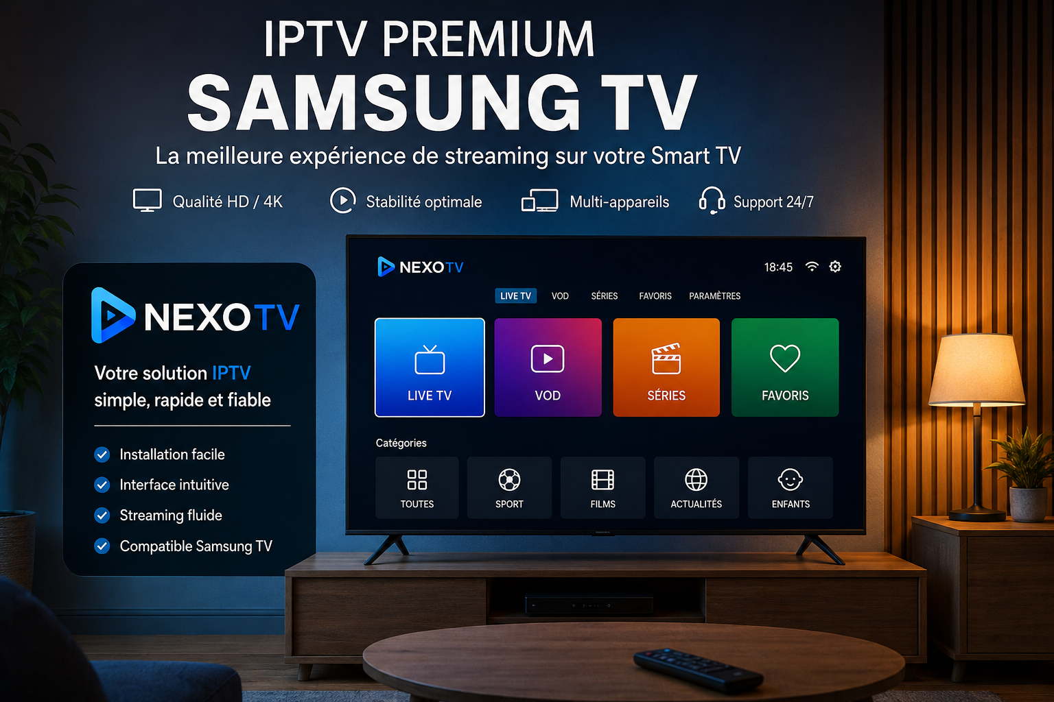 IPTV Premium Samsung TV