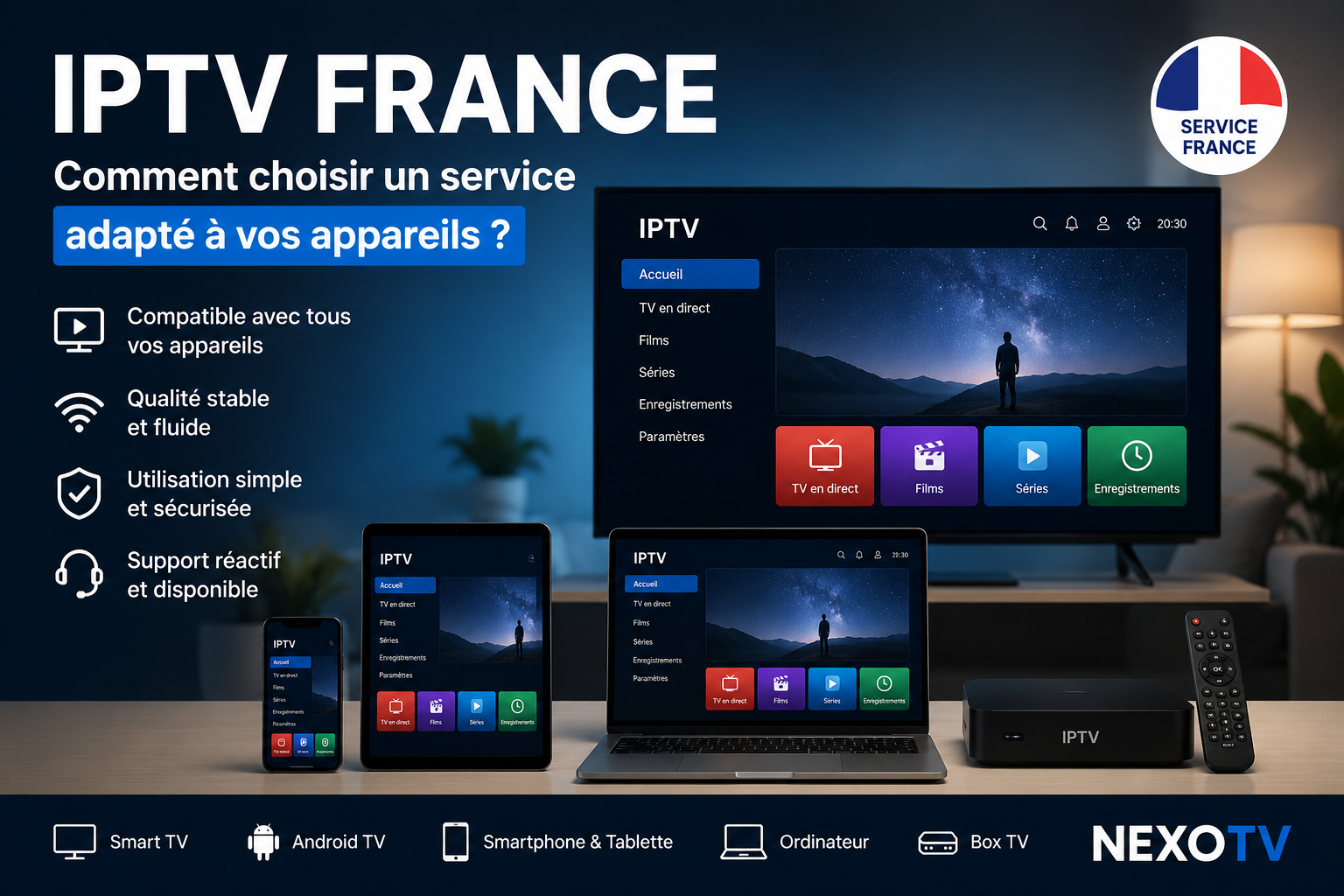 IPTV Premium France : tout savoir avant de choisir son abonnement