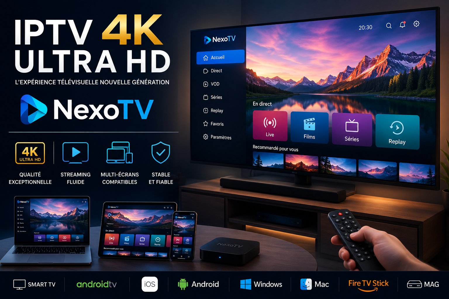 IPTV 4K Ultra HD